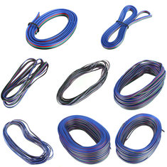 4 Broches Fil d'Extension Câble Connecteur pour Bande LED Lumières RGB