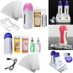 Воск Нагреватель Теплый ролл на картридже Волосы Снятие депиляционной полоски с воском Набор