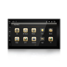 YUEHOO 7 Inch 2 DIN for Android 9.0 Car Stereo Radio 8 Core 4+32G Touch Screen 4G WIFI bluetooth FM AM RDS GPS