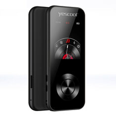 Yescool X2 Mini lecteur MP3 / MP4 sans perte Support de lecteur de musique FM Dictaphone E-book