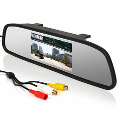 Vue arrière de la voiture 5 pouces LCD moniteur miroir miroir sauvegarde kit caméra de stationnement inverse kit