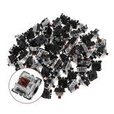70 STÜCKE Pack 3Pin Gateron Tactile Brown Schalter Tastaturschalter für Mechanische Gaming Tastatur