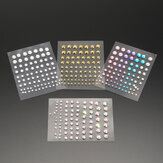 Halloween Cosplay Schmuck Augen Make up Kristall Augen Aufkleber Tattoo Diamond Glitter Make-up Aufkleber