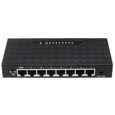 8-Port RJ45 10/100 / 1000Mbps Gigabit Ethernet Commutateur de réseau Adaptateur LAN Hub pour Modems Routeurs