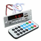 DC 12V / 5V MP3 Decode Board LED USB AUX FM Bluetooth Funkverstärker mit Fernbedienung