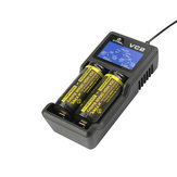 XTAR VC2 Chargeur avec écran LCD pour 18650 26650 Batterie