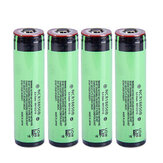 4PCS NCR18650B 3.7V 3400mAh Batterie au Lithium Rechargeable Protégé