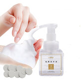 Original
10PCS Desinfectante de manos efervescente con mousse Bubbler Botella Lavado a mano Tabletas efervescentes Mano Jabón Espuma Tipo Super Clean Power Strong Manual Jabón Dispensador