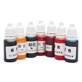 7 Cores Artesanais Sabão Dye Pigmentos Líquidos Artesanato DIY Arte