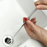 615mm Drain Unblocker Varanda Snake Limpar  limpoer Cabelo Removedor Escova Ferramenta Lavatório Ferramenta de limpeza de cozinha