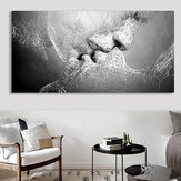 Original
Blanco y negro Amor Beso Arte de la pared Imagen Imprimir Artes abstractas en pinturas para decoraciones de habitaciones