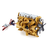 Original
HG 6ASS-P01 Aleación de zinc Diesel Motor 1/12 Carburador para P602 RC Vehículo Modelo Repuestos