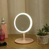 Original
2 en 1 LED Maquillaje Luz de espejo Lámpara Brillo recargable Ajustable HD Maquillaje Espejo de luz natural