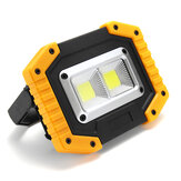 Original
XANES® 30W 1000LM 2 COB USB recargable Impermeable Potente reflector de luz de trabajo