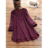 Винтажная жаккардовая боковая пуговица с нерегулярной кромкой