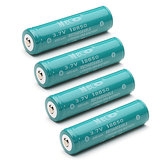 4PCS MECO 3.7v 4000mAh Protégé Rechargeable 18650 Li-ion Batterie