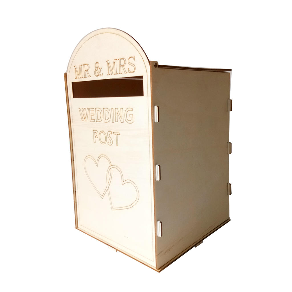 ER decorate your own wedding post box WEDDING POST Royal Crown B7