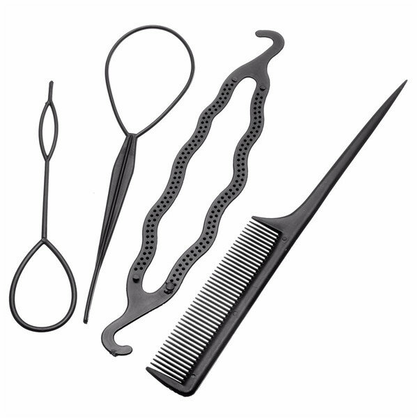 Professional Hair Braid Tool Twist Styling Clip Stick Bun Maker