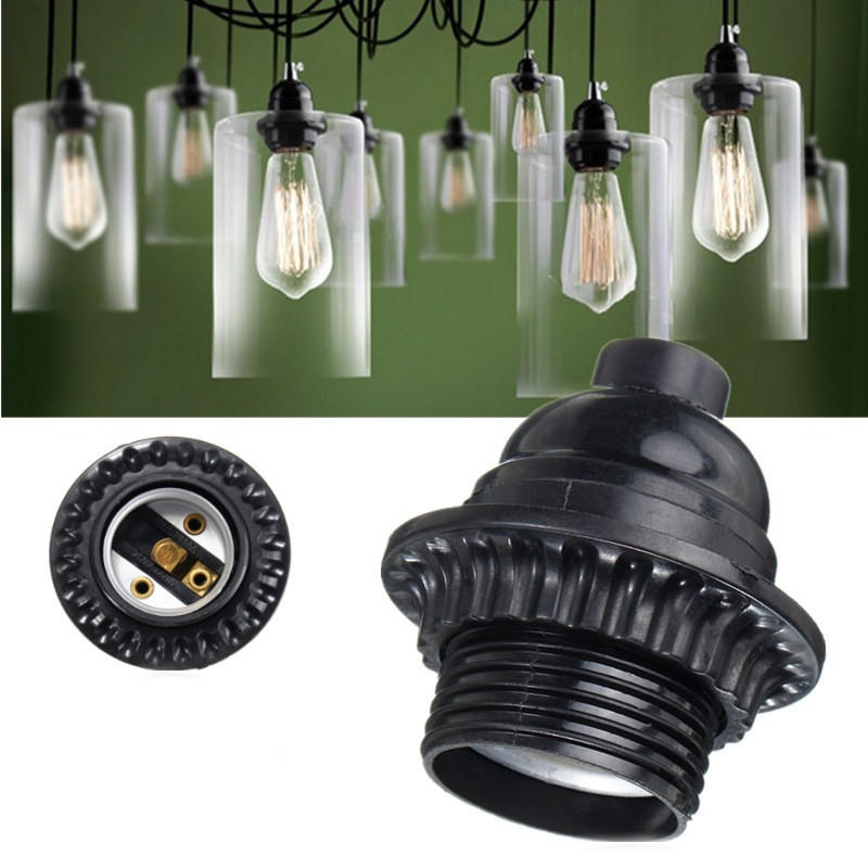 E26 E27 Retro Vintage Light Socket Keyless Hanging Pendant Ceiling Holder - Pendant Light Socket Cover E26 E27 Retro Vintage Light Socket Keyless Hanging Pendant Ceiling Holder - Pendant Light Socket Cover