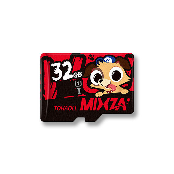Mixza سنة الكلب محدودة طبعة U1 32GB TF الذاكرة بطاقة Mixza سنة الكلب محدودة طبعة U1 32GB TF الذاكرة بطاقة
