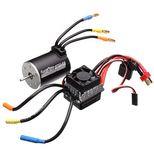 3650 Capteur Racerstar Voitures Imperméable Camion Moteur 110 Sans Pour Monster À 60a Balai Truggy Esc L'eau OkwZPXn0N8