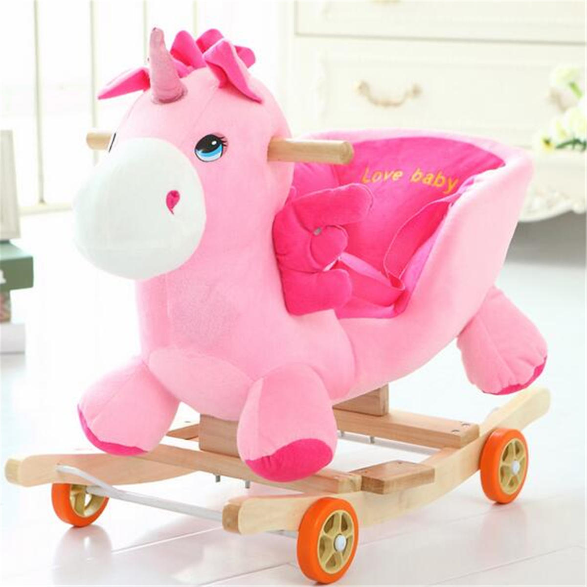 cheval a bascule bebe licorne