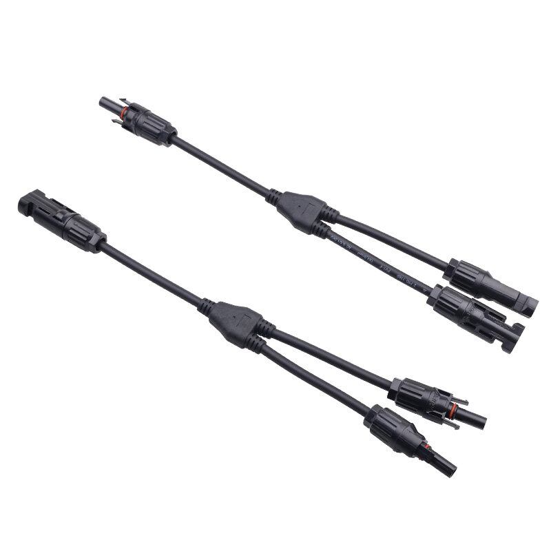 ソーラーパネル用MC4 Y分岐PVケーブルコネクタソーラーパネルオス&メスコネクタ2.5mm²/4mm²/6mm²防水IP67 ソーラーパネル用MC4 Y分岐PVケーブルコネクタソーラーパネルオス&メスコネクタ2.5mm²/4mm²/6mm²防水IP67