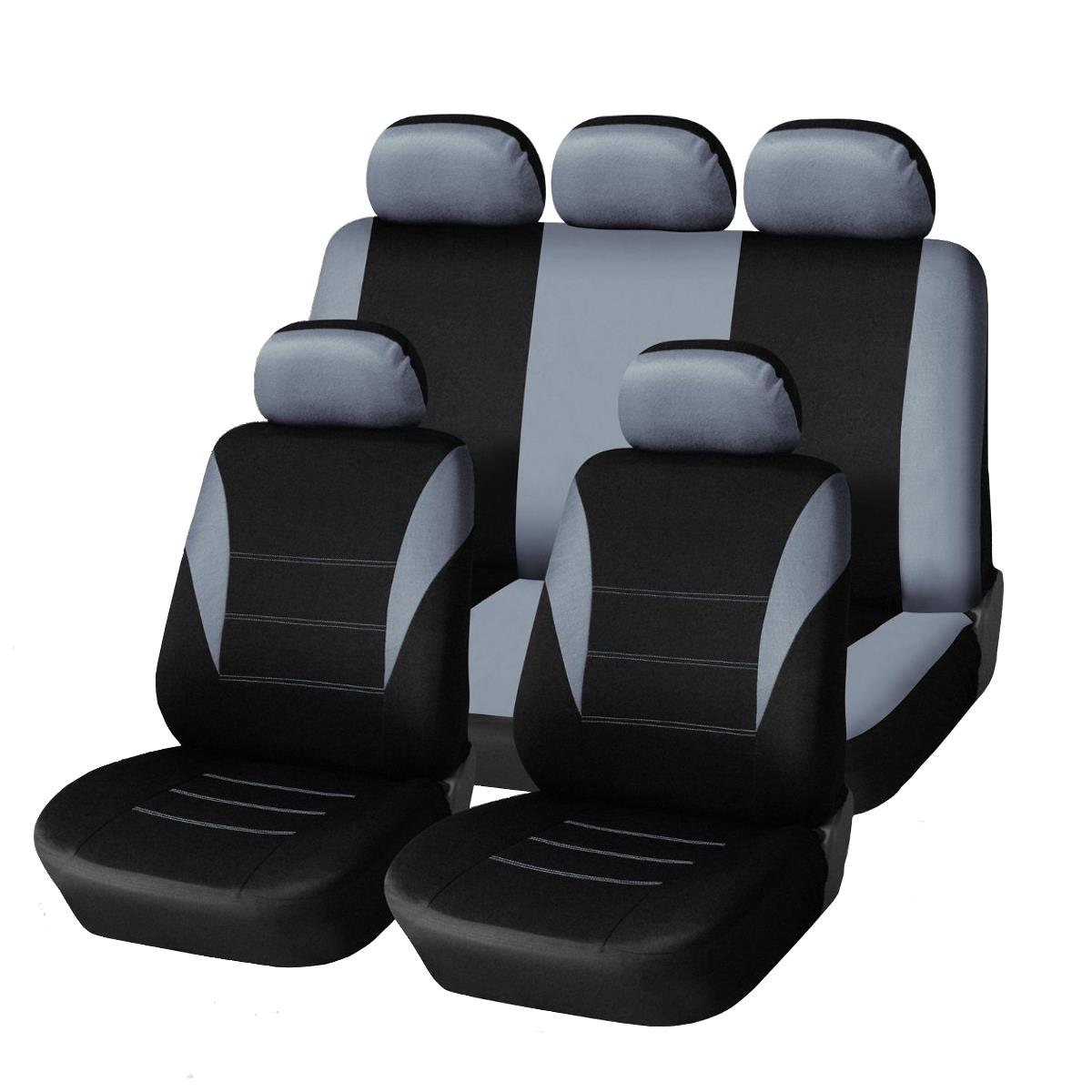 black sport style Car seat covers fit Chevrolet Aveo full set blue
