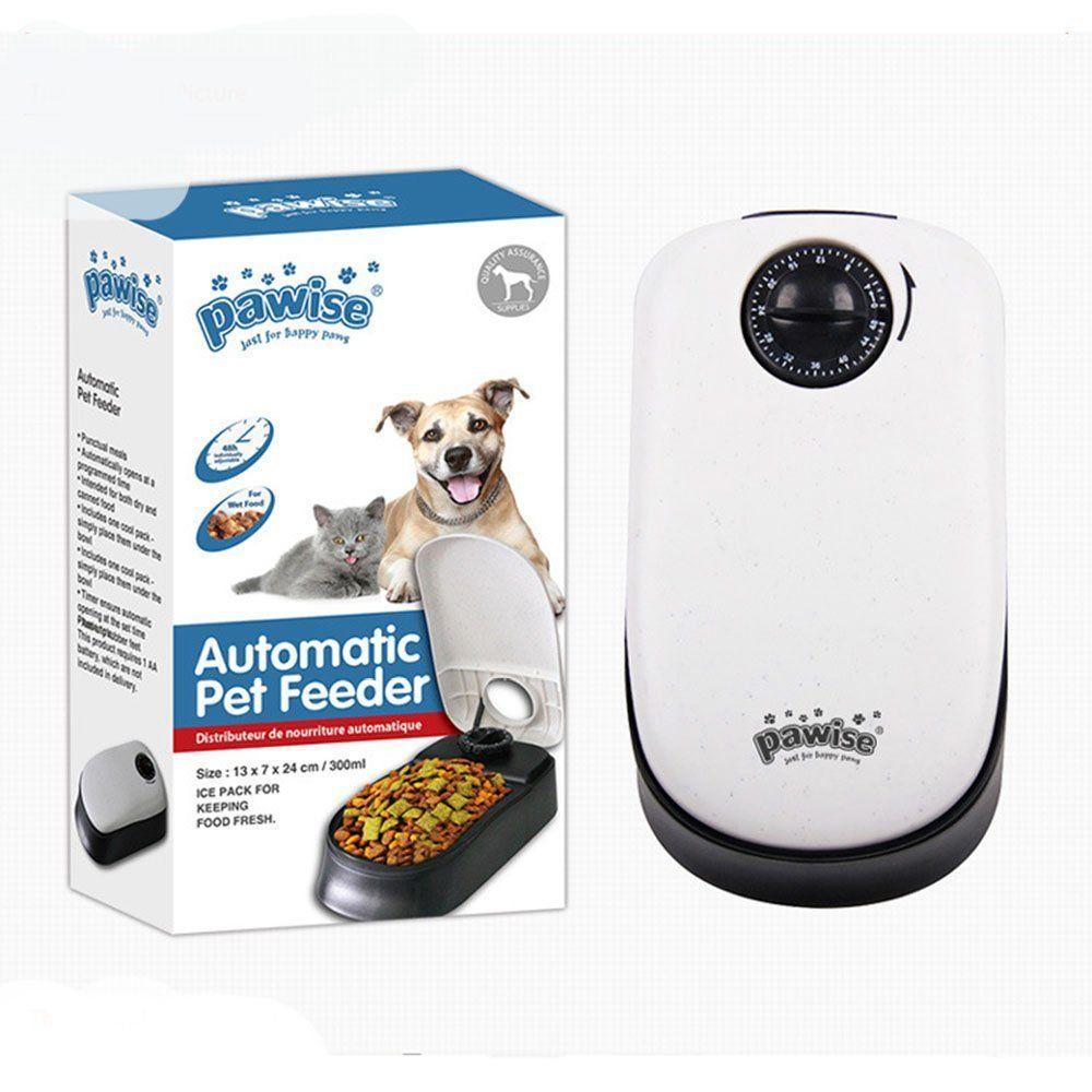 Automatic Pet Feeder 48 Hr Timed Food Feeding Bowl Dish Dog Cat