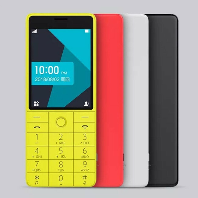 Tel&eacute;fono QIN AI 1S Red 4G 1480mAh Wifi BT 4.2 Tel&eacute;fono de funci&oacute;n Dual Infrarrojos Control remoto de voz