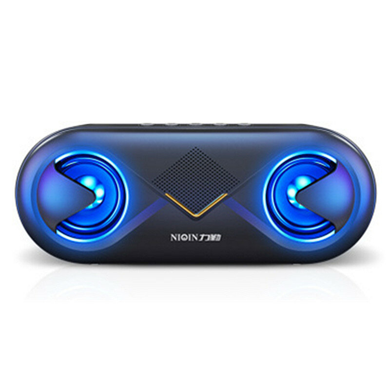S6 Bezprzewodowy bluetooth 5.0 4D Stereo Surround Sound Głośnik Hifi Flash Lekki zestaw głośnom&oacute;wiący