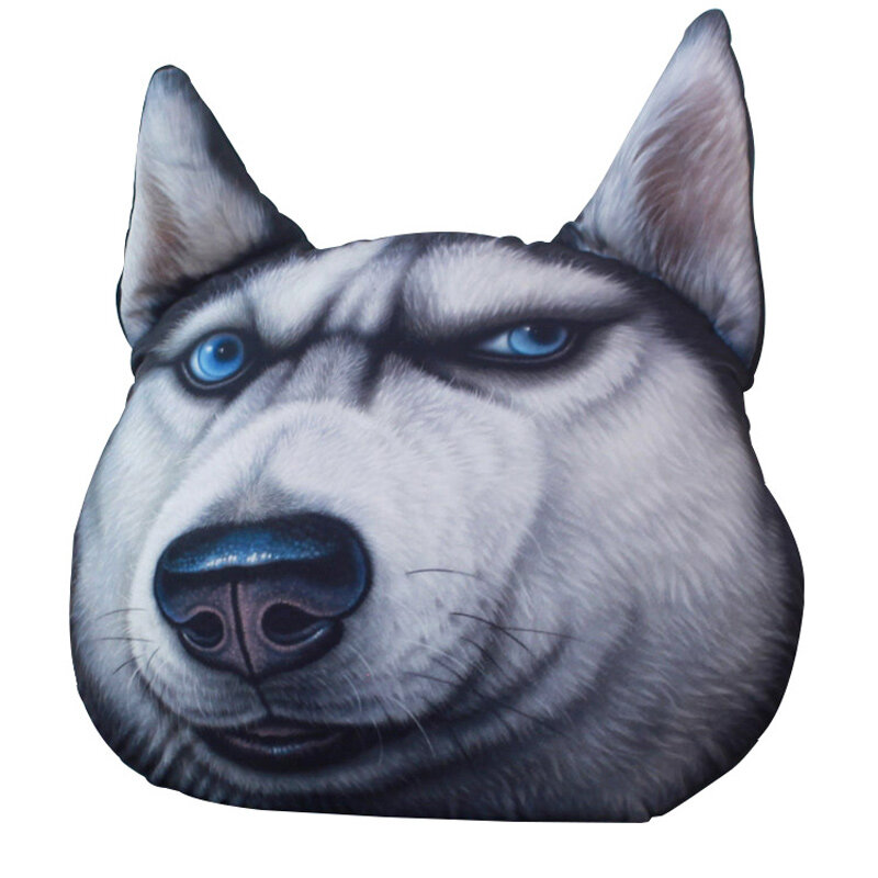 Kcasa 3d Print Anjinge Kabosu Bantal Mewah Kartun Bantal Husky