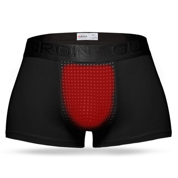 Mens Sexy Modal Transpirable Im&aacute;n Terapia Salud Cuidado Ropa Interior U Boxers Convexos