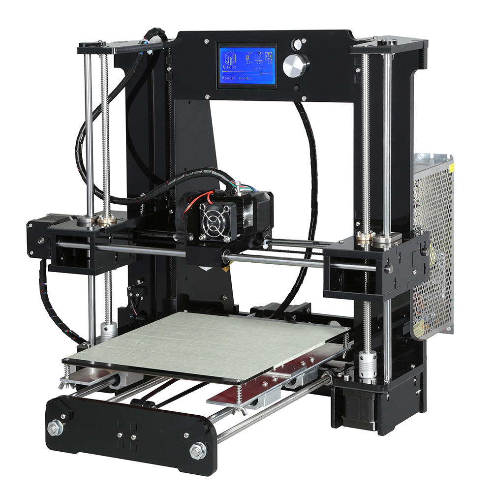 Anet&reg; A6 3D Yazıcı DIY Kit 1.75mm / 0.4mm Destek ABS/PLA / HIPS