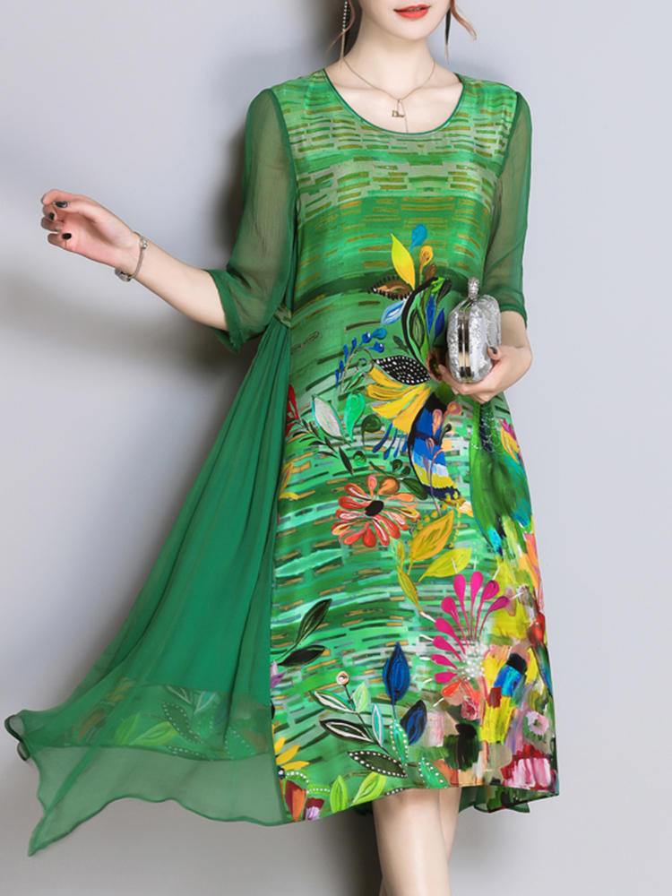 vestiti eleganti di seta