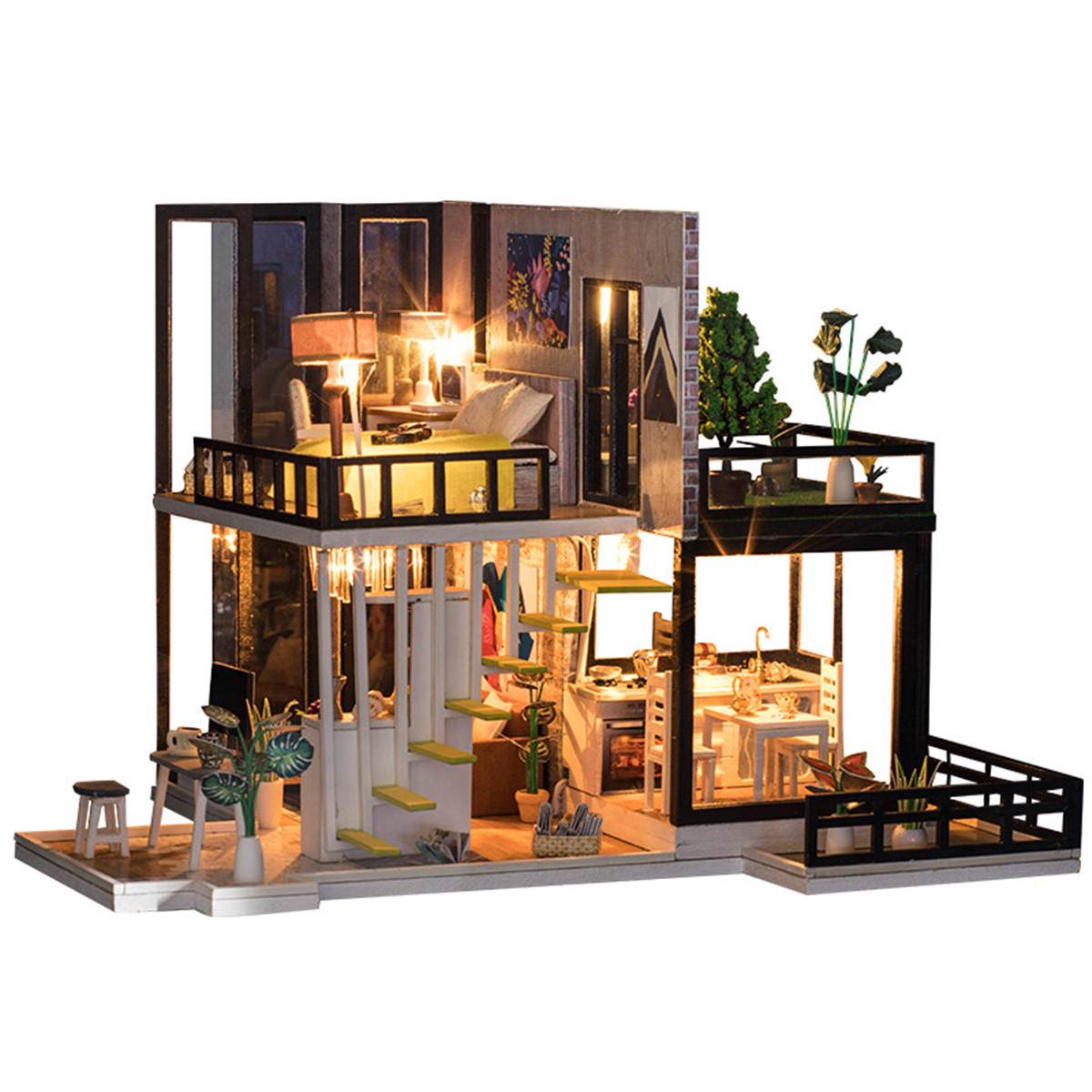 maison miniature en kit