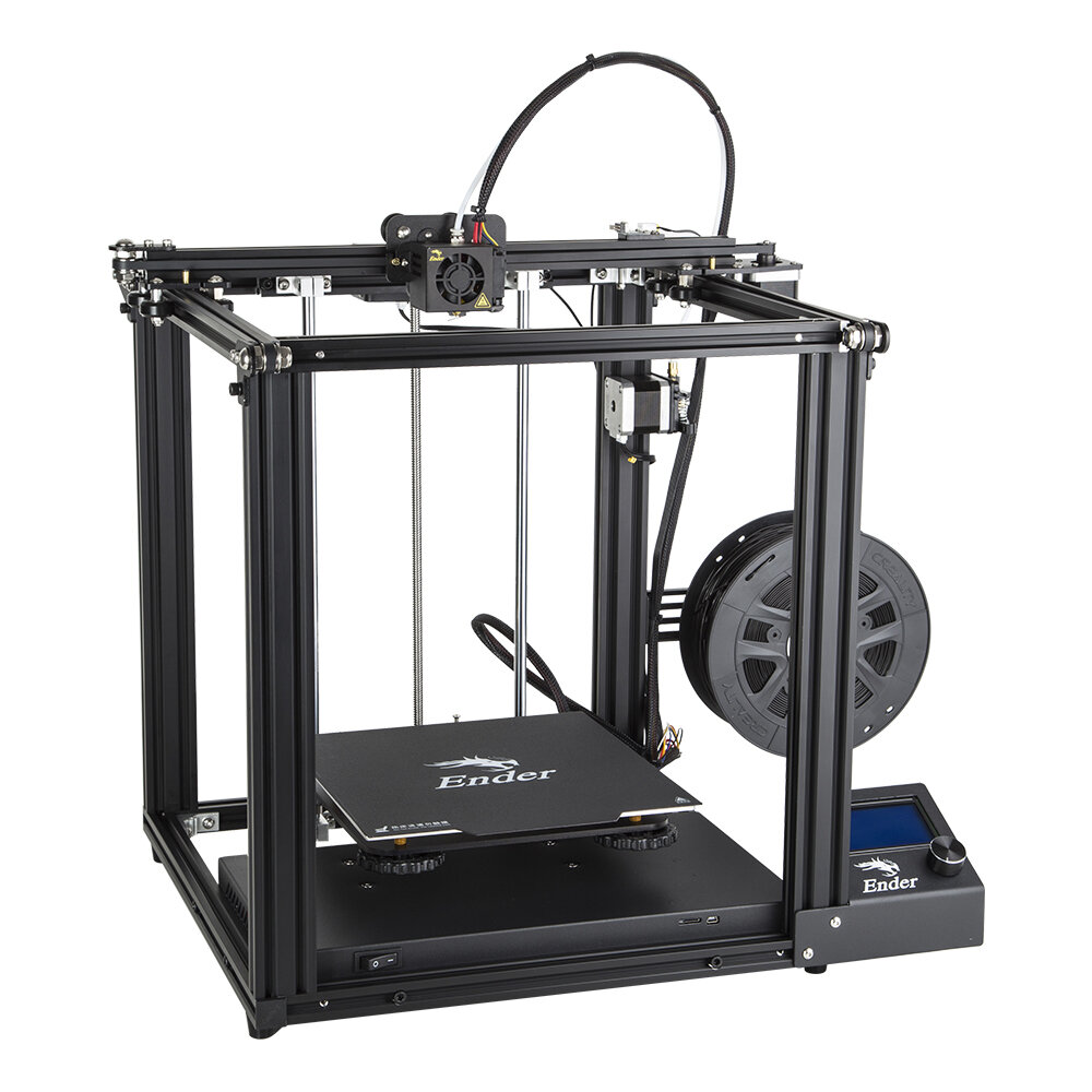 Creality 3D&reg; Ender-5 DIY 3D Printer Kit 220 * 220 * 300mm Formato di stampa con riprendi stampa Dual Y-Axis Motor Soft Supporto magnetico adesivo Off-line Stampa