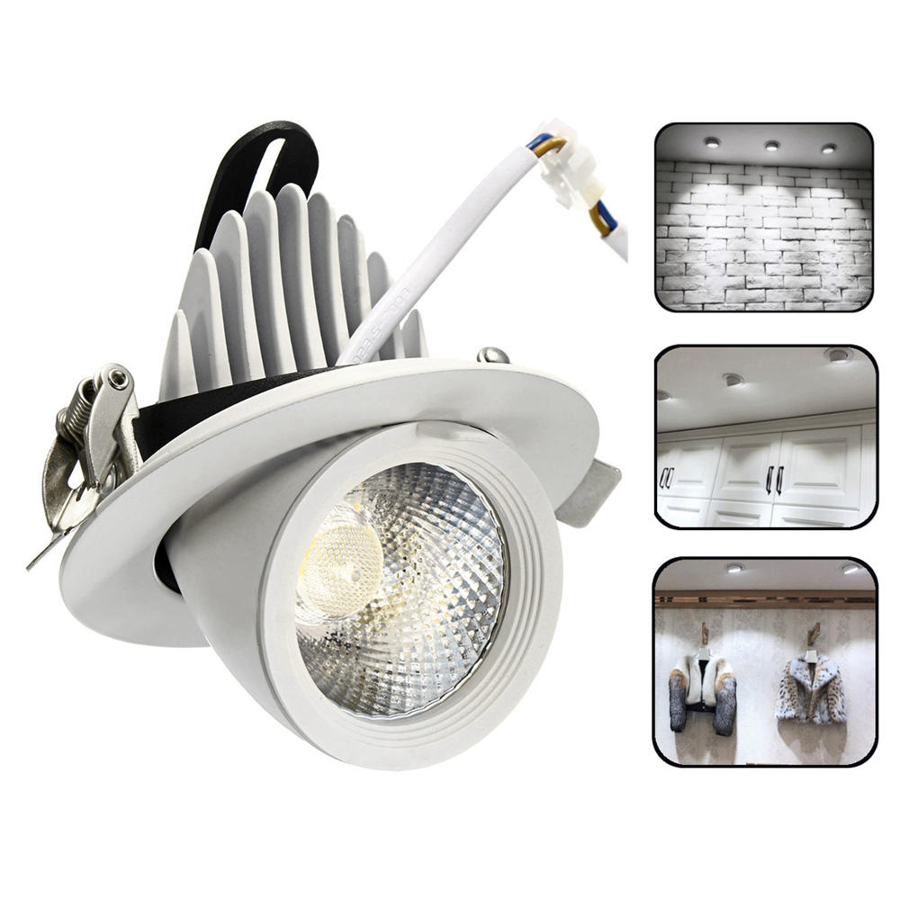 5 W 7 W 12 W 15 W 20 W 30 W Led Cob Dimbare Plafondlamp Verstelbare Dowm Licht Spotlight Inbouw Armatuur