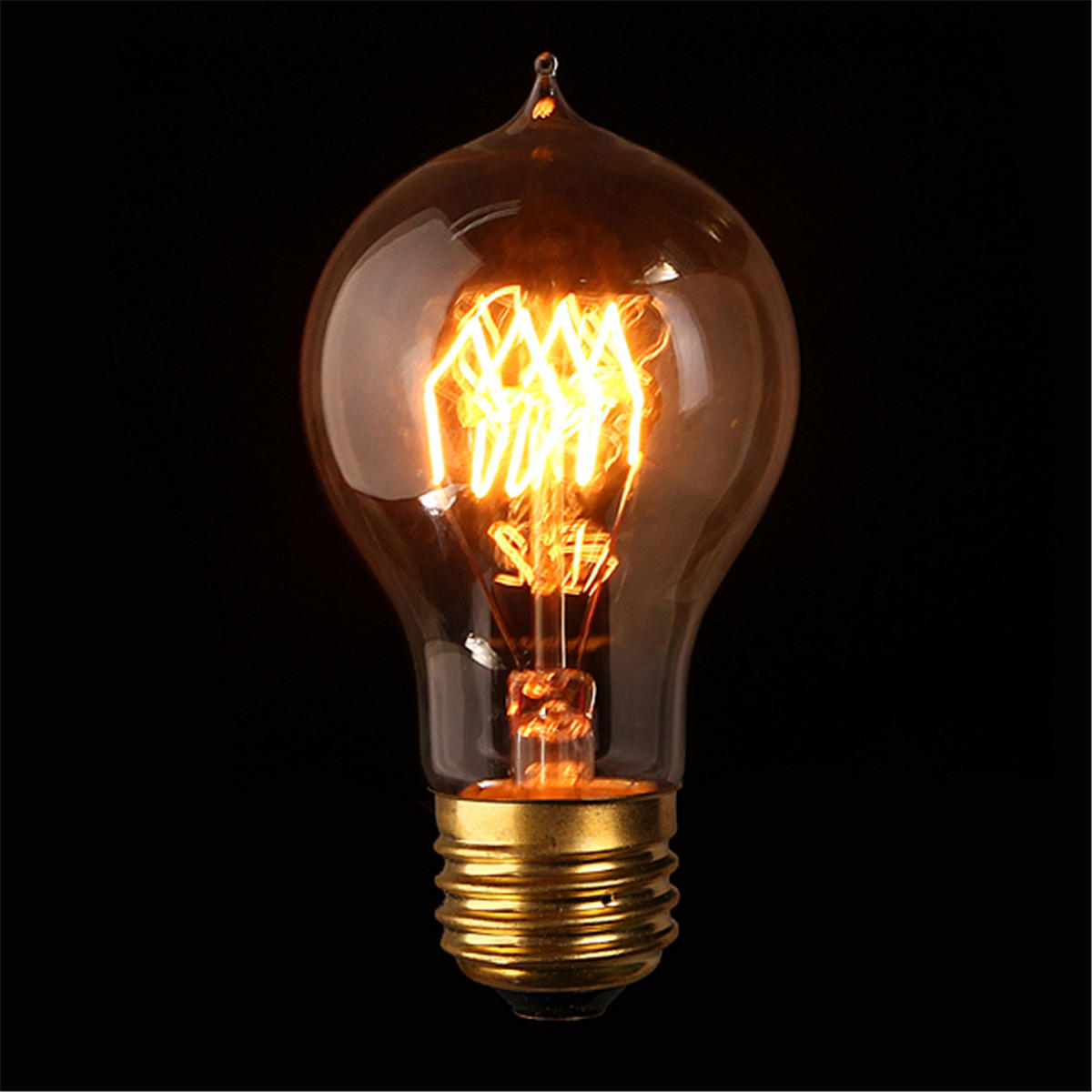 e27 110v a19 / 220v 60w 23 âncoras estilo edison lâmpada incandescente