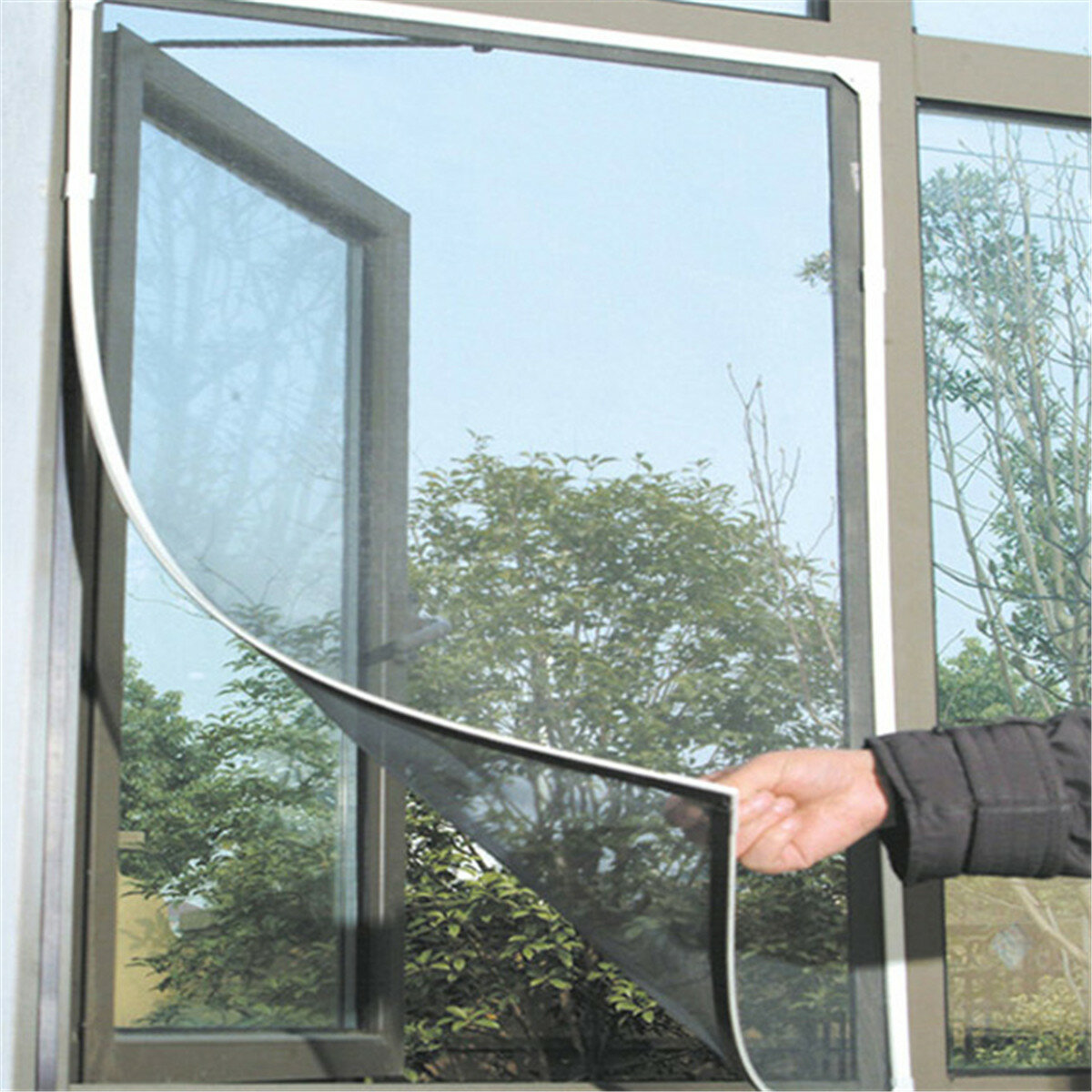 Fly Bug Insect Curtain Mesh Bug Mosquito Door Window Sticky
