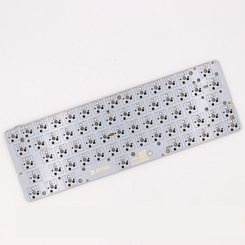 Skyloong gk64s platina motherboard com fio pcb Mec&acirc;nico kit de teclado hot swap Bluetooth luz rgb