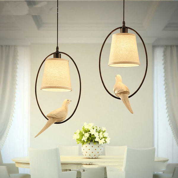 E14 Modern Creative Bird Pendant Light Restaurant Living Room - Best Hanging Lights For Living Room E14 Modern Creative Bird Pendant Light Restaurant Living Room - Best Hanging Lights For Living Room