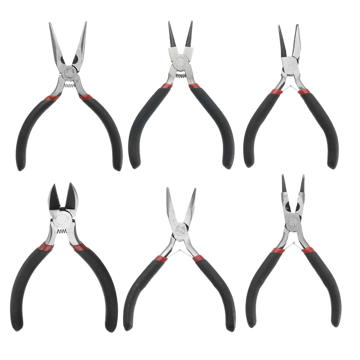 Chain Nose Jewellery Making Bent Nose Craft Pliers Crimping