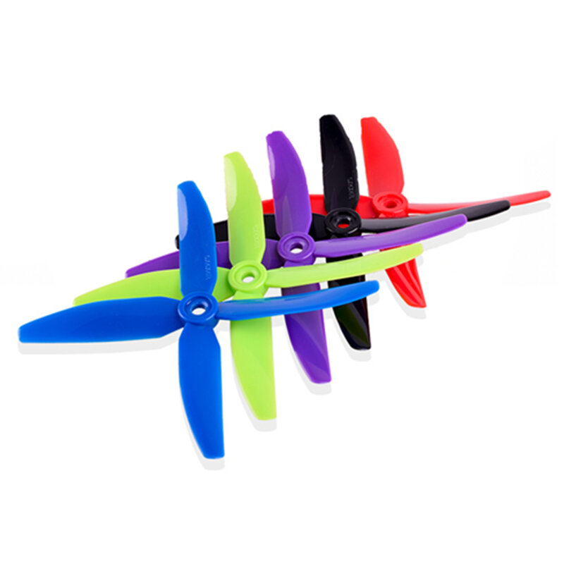5 Pairs 5040 4 Blade Propeller 5.0mm Mounting Hole For RC Drone FPV Racing Multi
