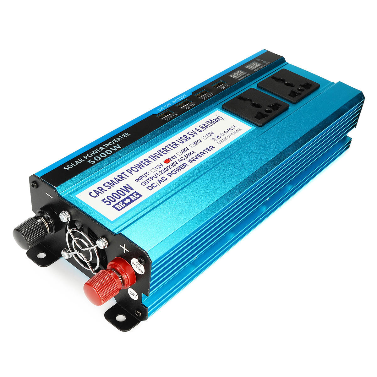 150W onduleur de voiture Convertisseur DC 12V /à 220V AC sinuso/ïdale modifi/ée Power Wave avec USB 5V sortie Onduleur de voiture
