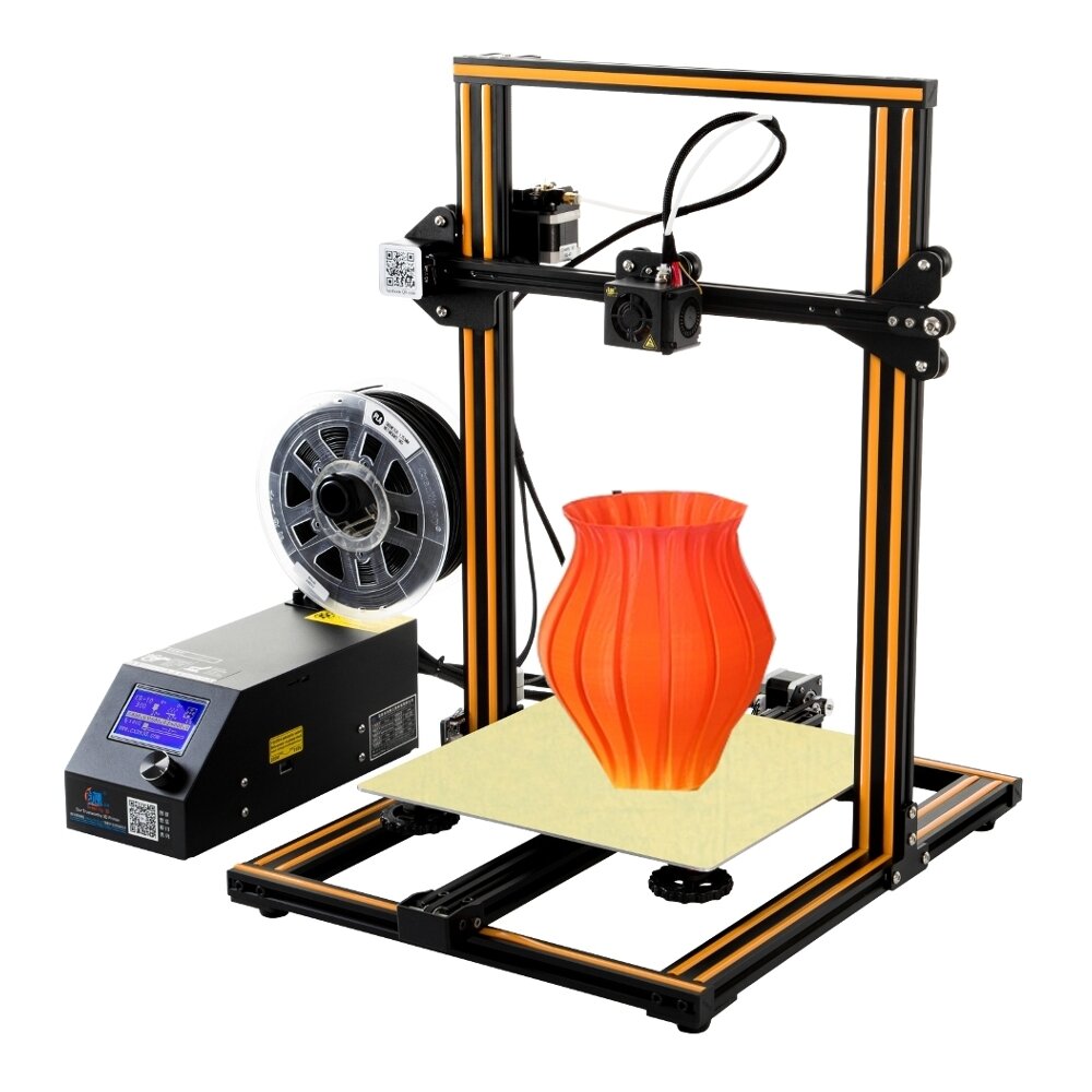 كريتي 3ds CR-10 دي 3d طابعة كيت 300 * 300 * 400 ملليمتر الطباعة حجم 1.75 ملليمتر 0.4 ملليمتر فوهة