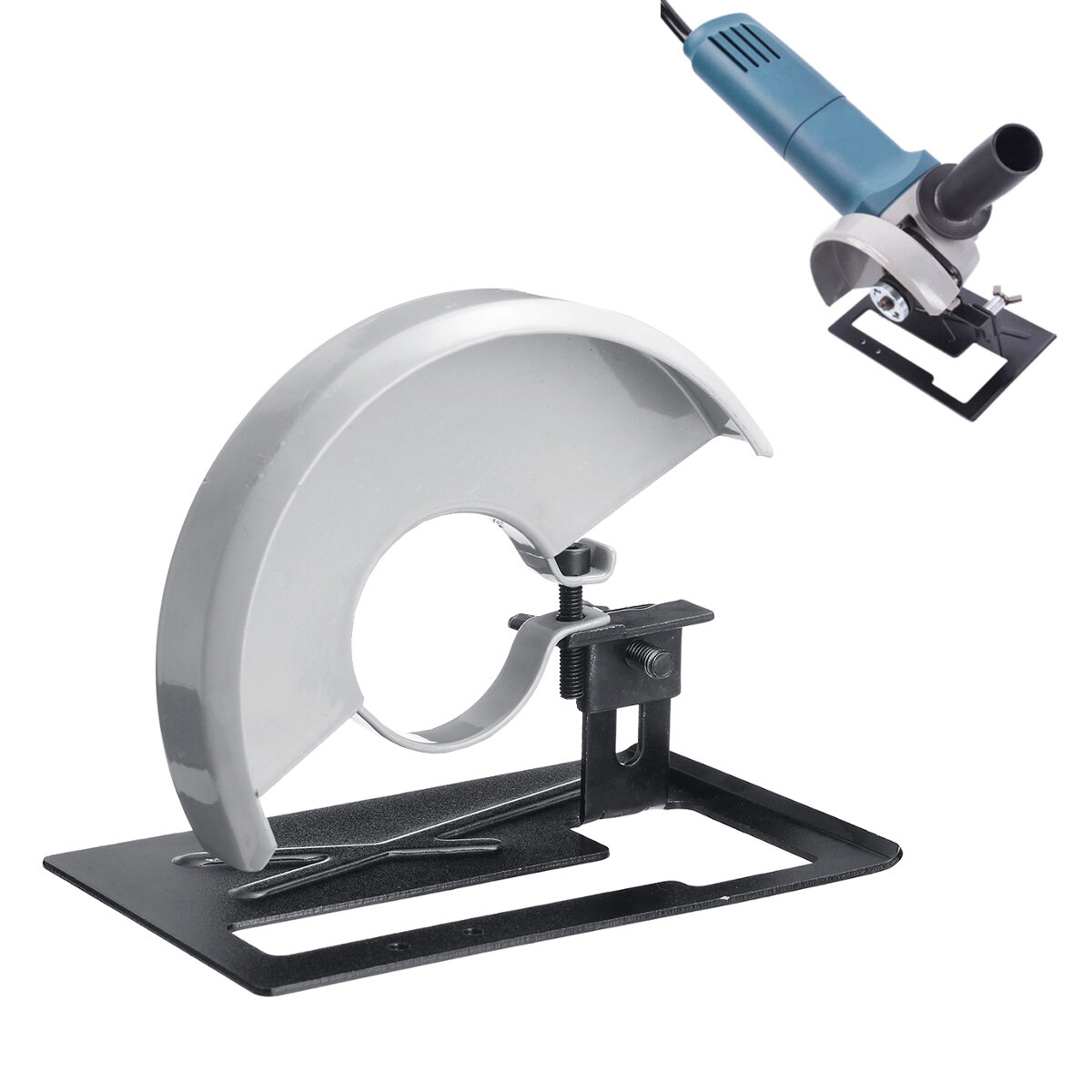 Réglable Métal Meuleuse D/'Angle Support Stand Holder Support Base Noir