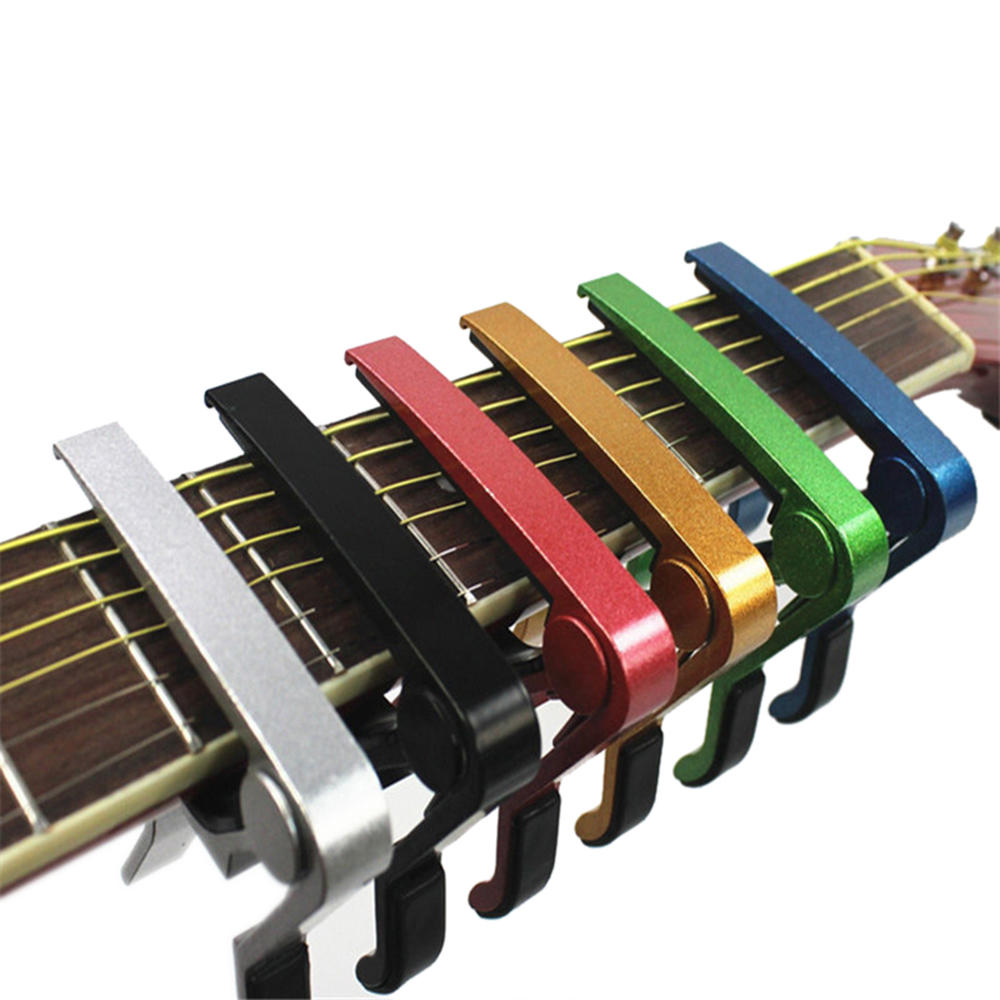 Guitare Clé Capo Pince Pour Electrique Acoustique Aluminium Rapide Trigger