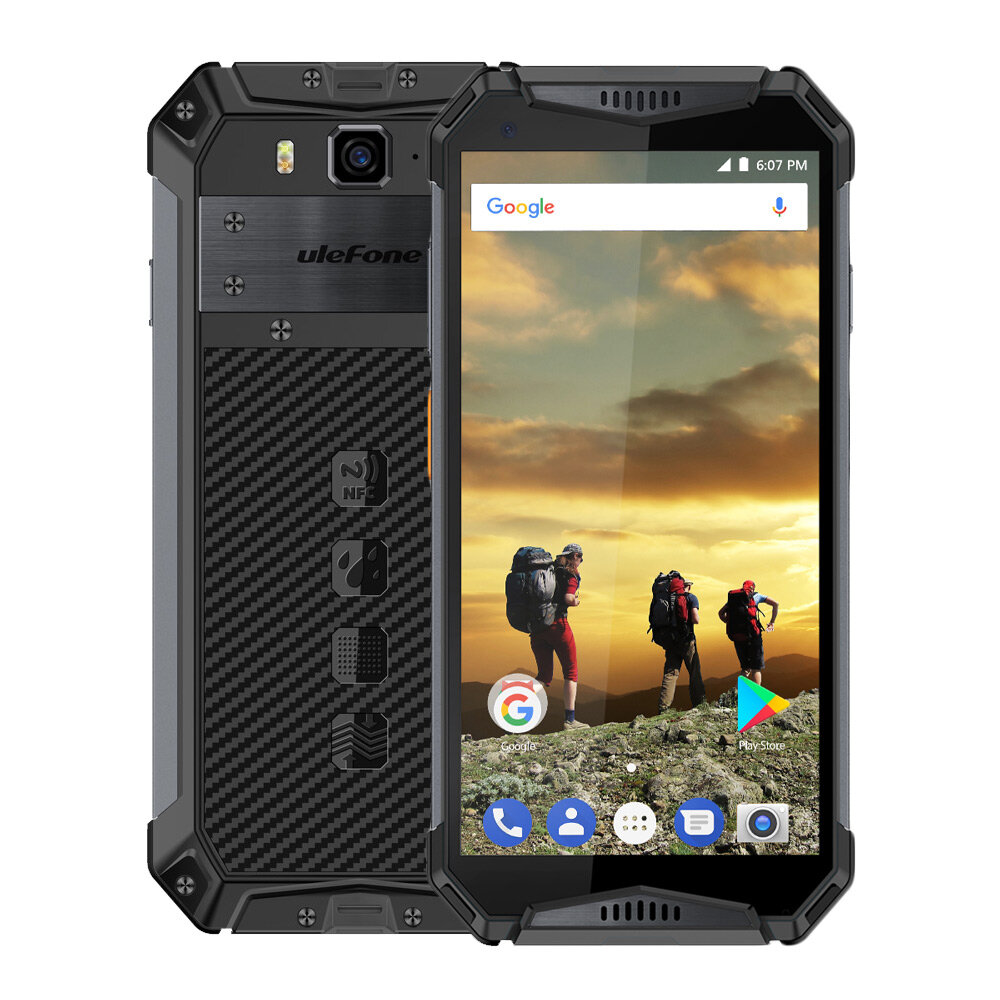 Ulefone Armor 3 5.7 Pulgadas NFC IP68 IP69K 4 GB RAM 64GB ROM Helio P23 Ocho Núcleos 4G Móvil
