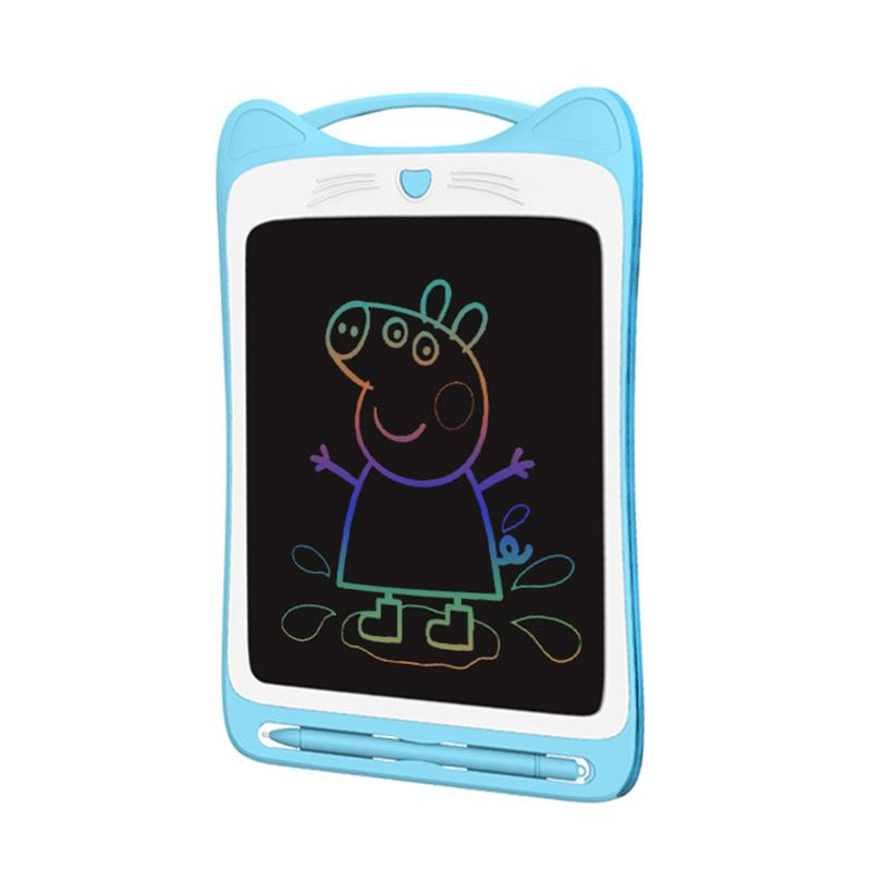 85 Cal Lcd Pisanie Tablet Kocie Uszy Cyfrowy Rysunek Graficzny Tablet Elektroniczny Pismo Pad Board Długopis Prezent Dla Dzieci